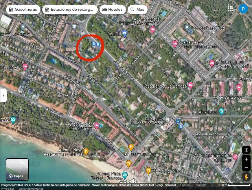 Chalet con piscina en venta en Carretera de la Barrosa, imagen 4