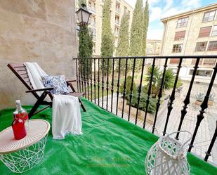 Balcony of Flat for sale in Salamanca Capital  with Heating, Terrace and Storage room