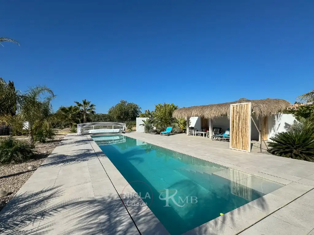 Vista exterior de Casa o chalet en venta en Vera con Aire acondicionado, Jardín privado y Terraza