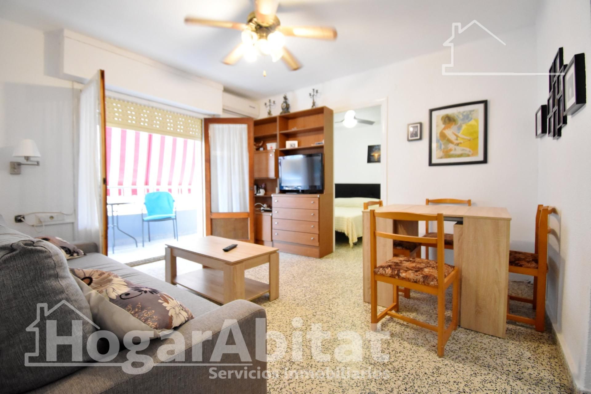 Bedroom of Flat for sale in Tavernes de la Valldigna  with Air Conditioner, Heating and Terrace