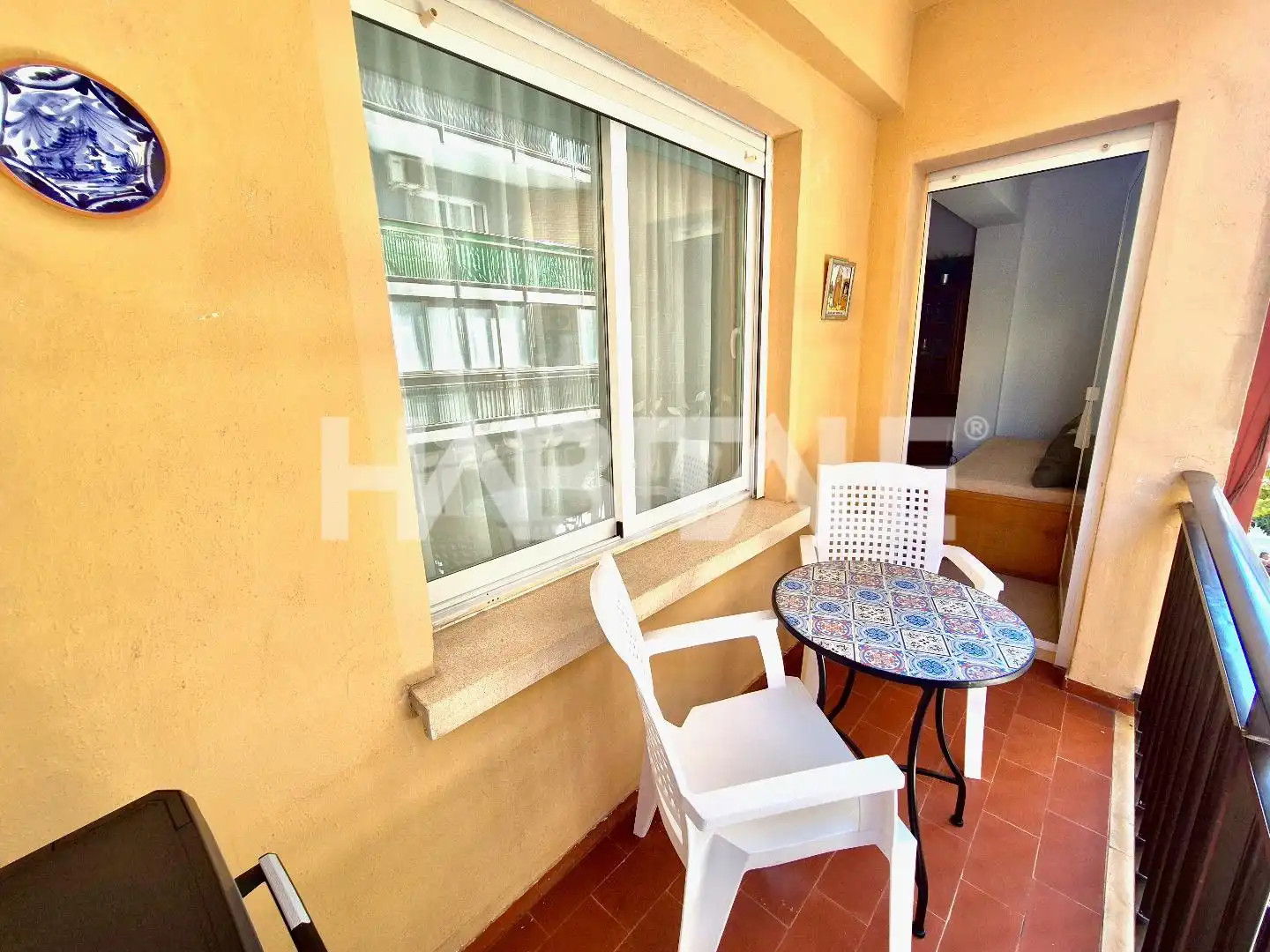 Balcony of Flat for rent in Calpe / Calp  with Terrace, Storage room and Furnished