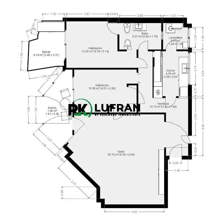 Penthouse mit Terrasse zum Verkauf in Avenida OSCAR ESPLA, imagen 49