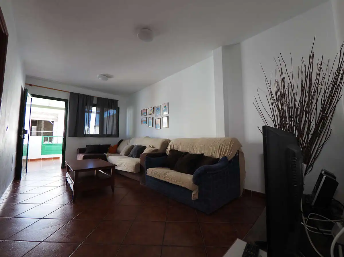 Sala de estar de Piso en venta en Teguise con Terraza