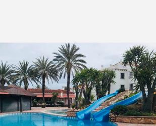 Swimming pool of Apartment to rent in Dénia  with Air Conditioner, Heating and Private garden
