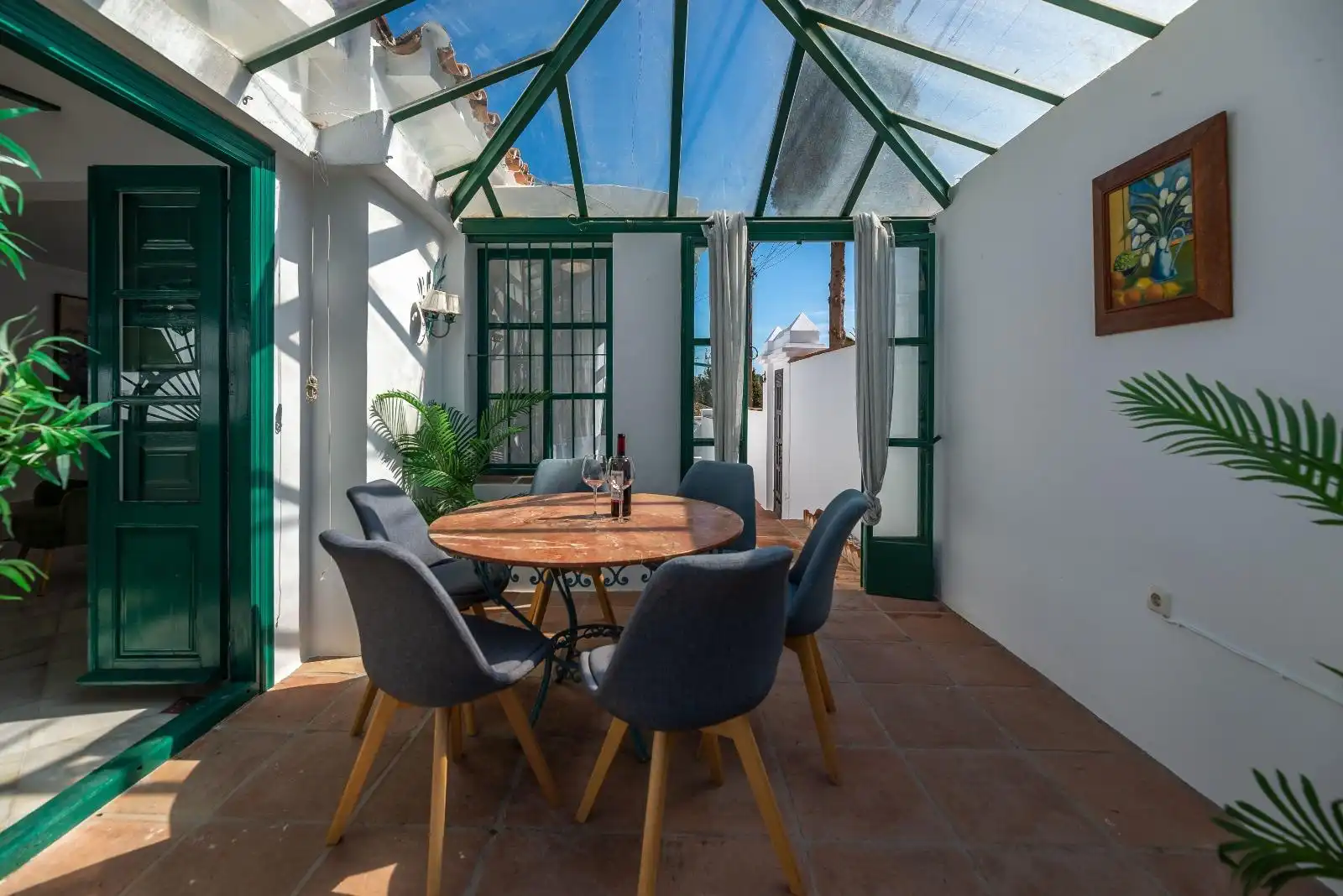 Terraza de Casa o chalet en venta en Marbella con Aire acondicionado, Calefacción y Jardín privado