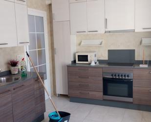 Kitchen of Duplex for rent to own in Baza  with Air Conditioner