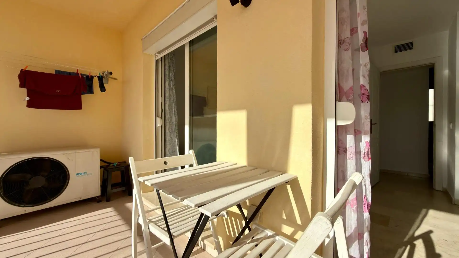 Terraza de Apartamento en venta en Benalmádena con Aire acondicionado, Jardín privado y Terraza