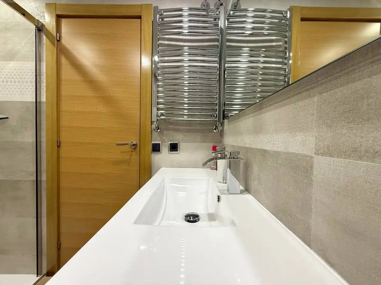 Baño de Dúplex en venta en Barcelona con Aire acondicionado, Calefacción y Parquet