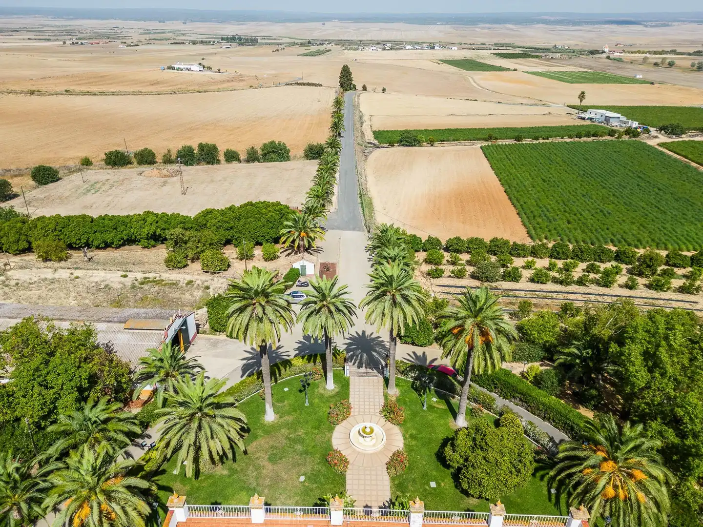 Außenansicht von Country house zum Verkauf in Villalba del Alcor mit Klimaanlage, Privatgarten und Abstellraum