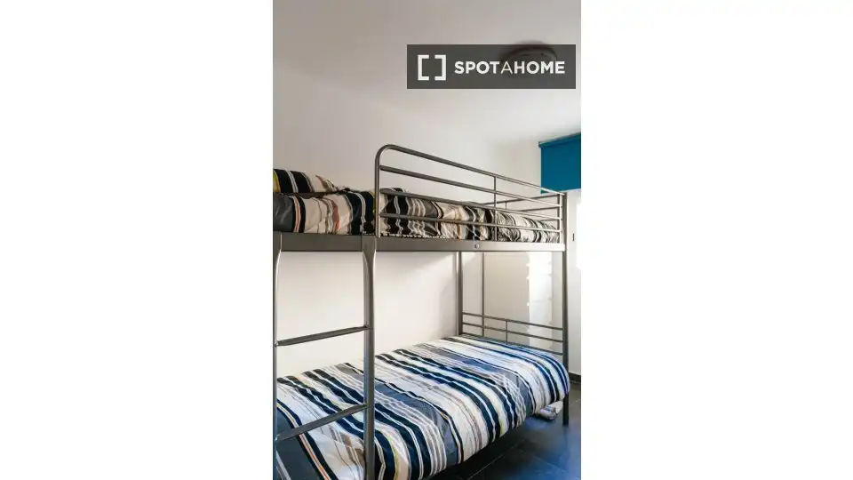 Bedroom of Flat for rent in Sitges  with Air Conditioner, Heating and Furnished