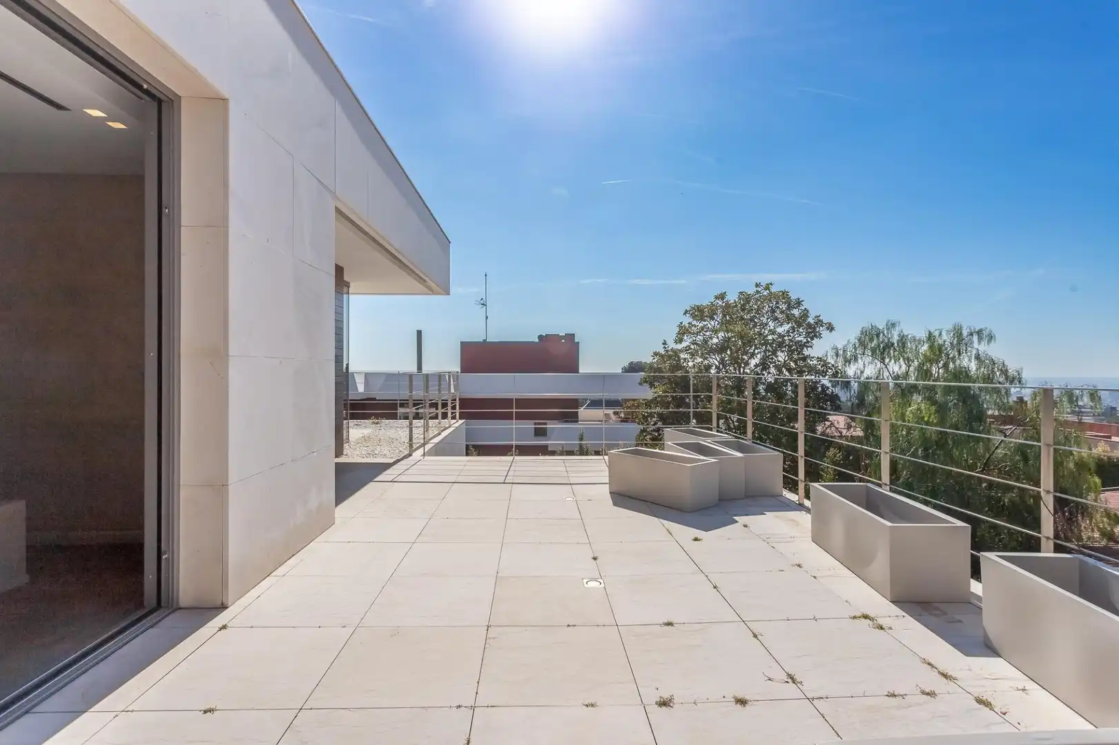 Terrassa de Casa adosada en venda en Esplugues de Llobregat amb Calefacció, Jardí privat i Terrassa