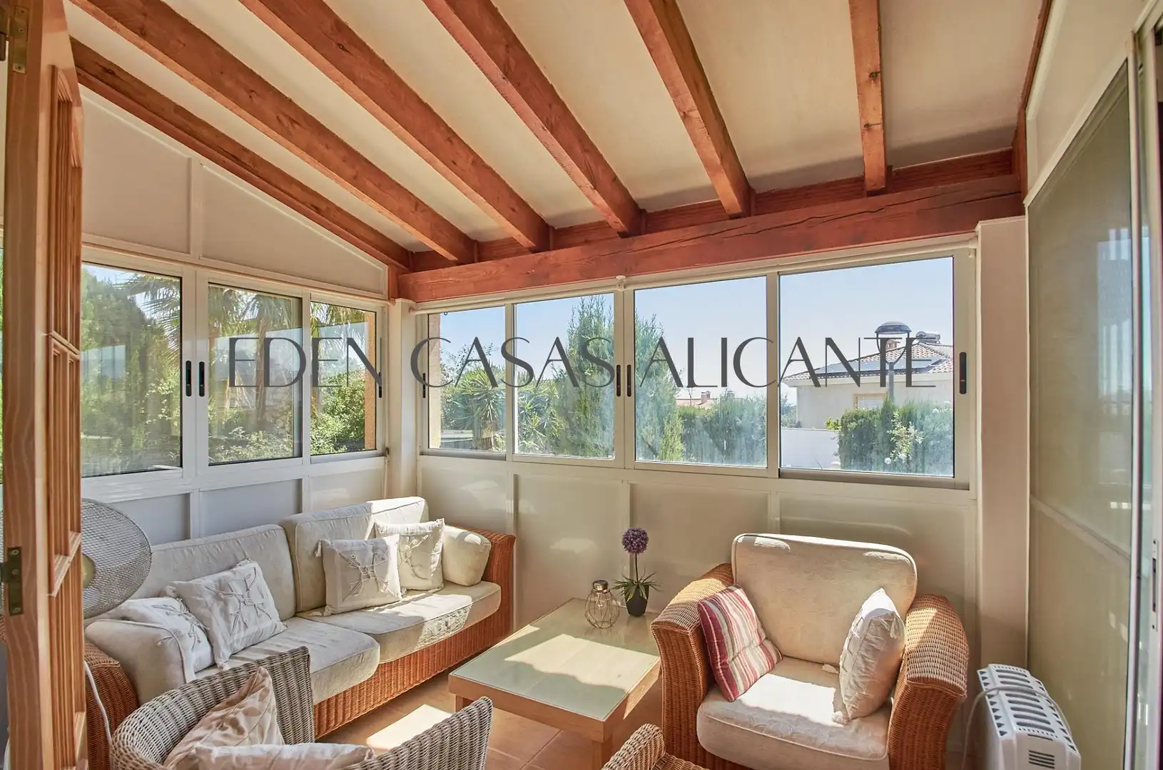 Terraza de Casa o chalet en venta en Busot con Aire acondicionado, Calefacción y Jardín privado