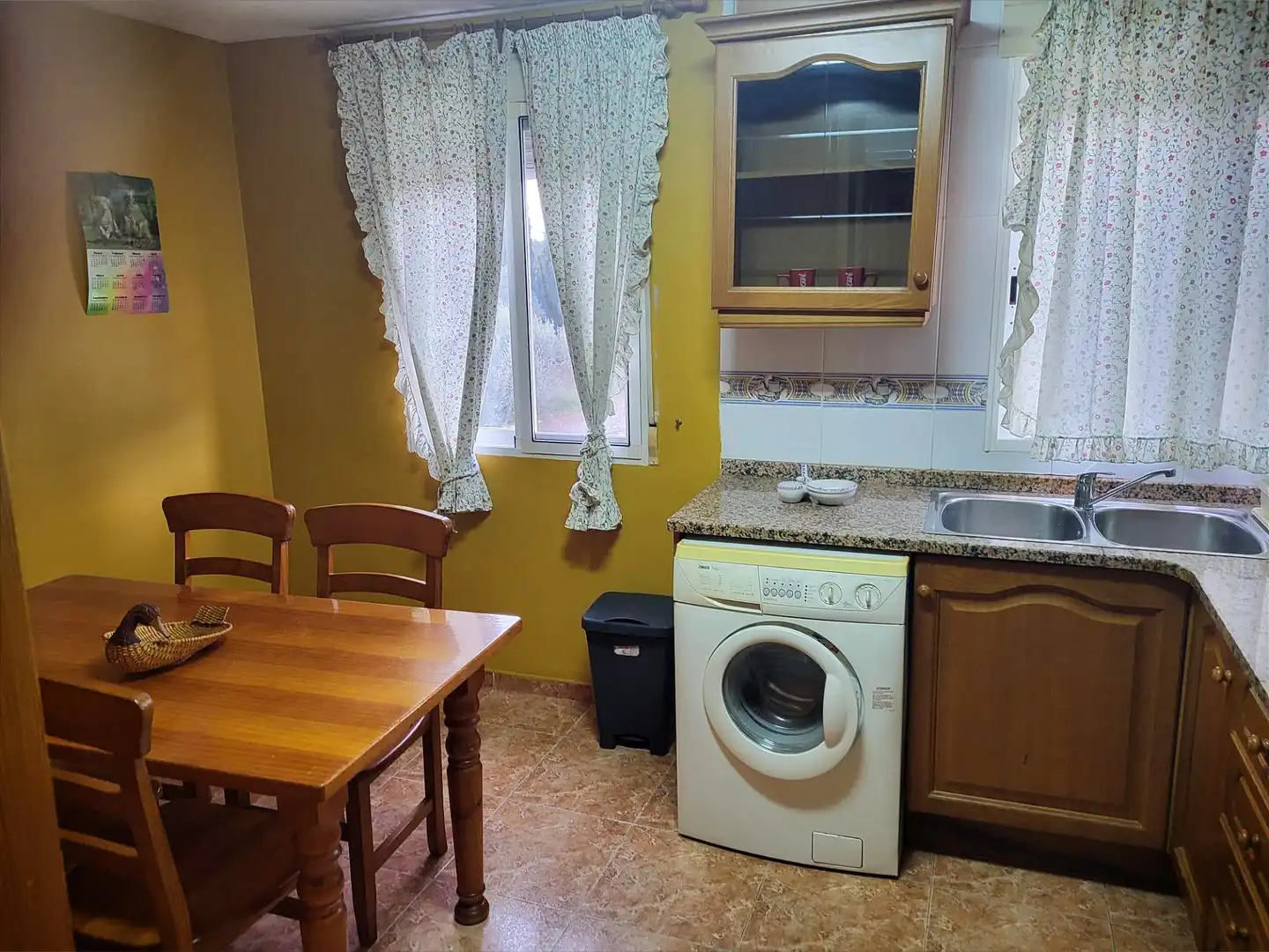 Kitchen of Flat for sale in Vall d'Alba  with Furnished