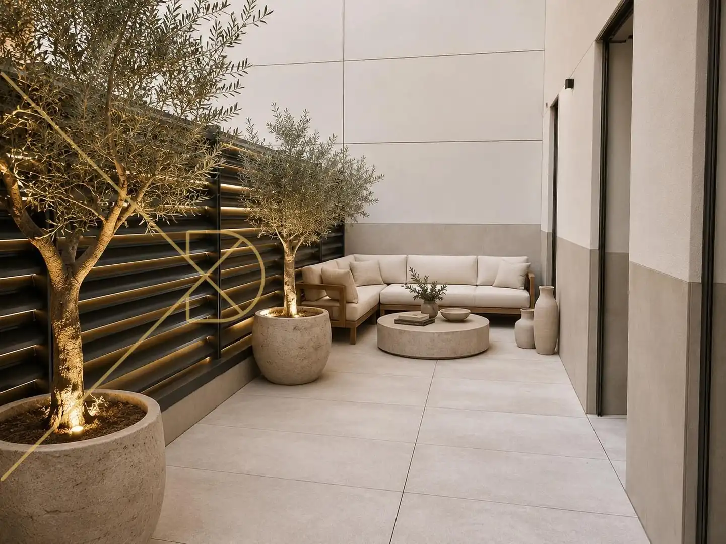 Terrace of Flat for rent in Barcelona  with Air Conditioner, Heating and Terrace
