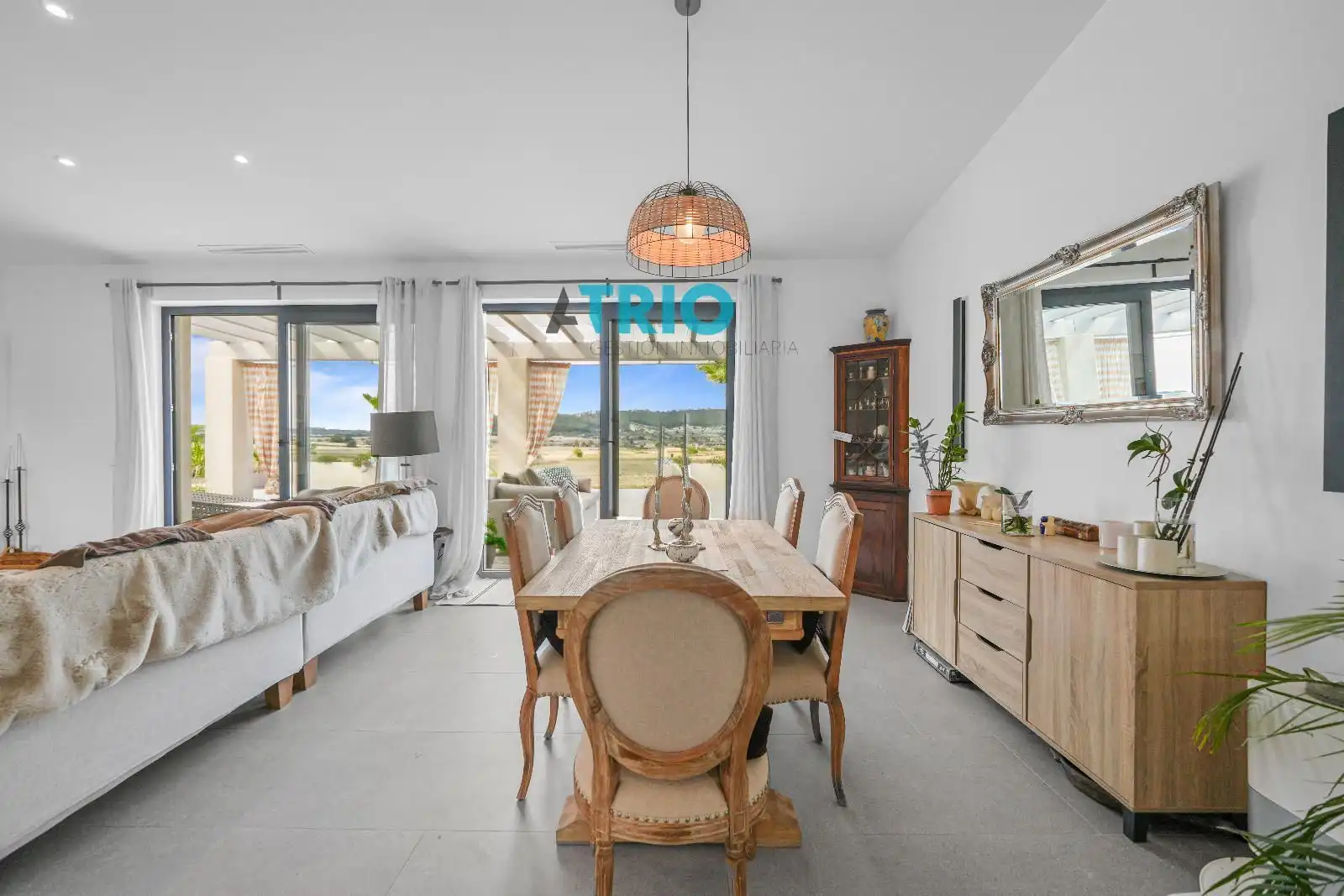 Dining room of Houses for sale in Sant Joan  with Air Conditioner, Heating and Terrace