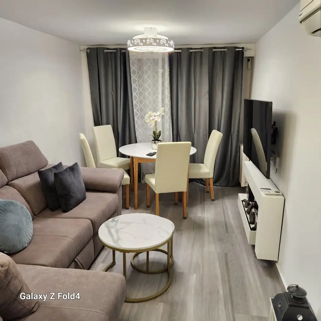 Sala de estar de Piso en venta en Calella con Aire acondicionado, Terraza y Trastero