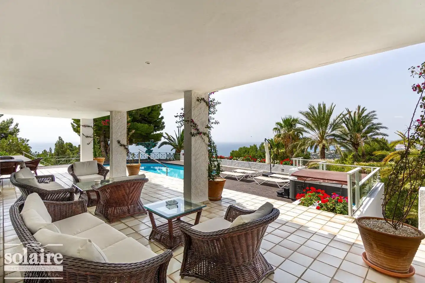 Terraza de Casa o chalet en venta en Altea con Aire acondicionado, Calefacción y Jardín privado