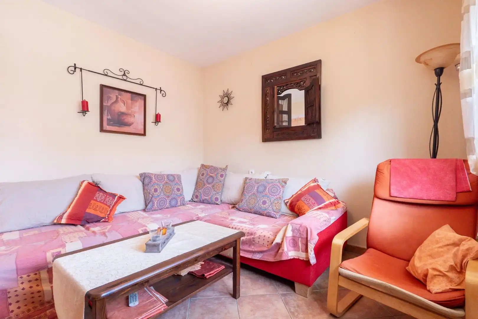 Sala de estar de Casa o chalet en venta en Deltebre con Aire acondicionado, Jardín privado y Terraza