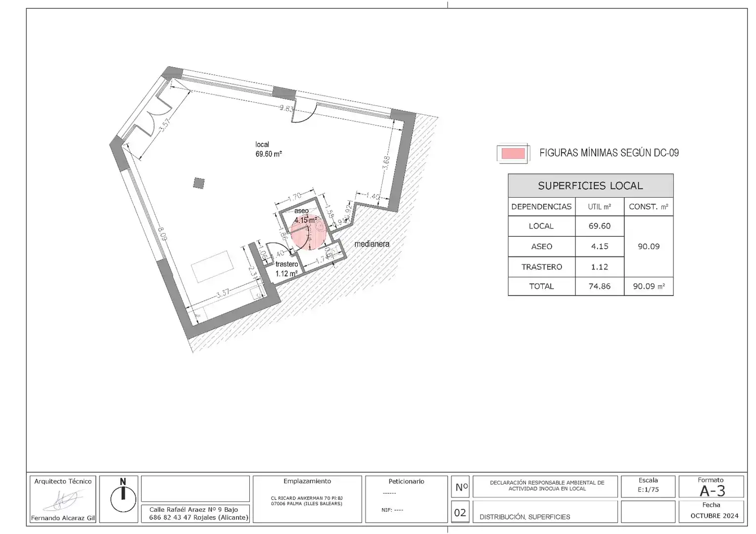 Commercial properties for sale in  Palma de Mallorca  with Air Conditioner