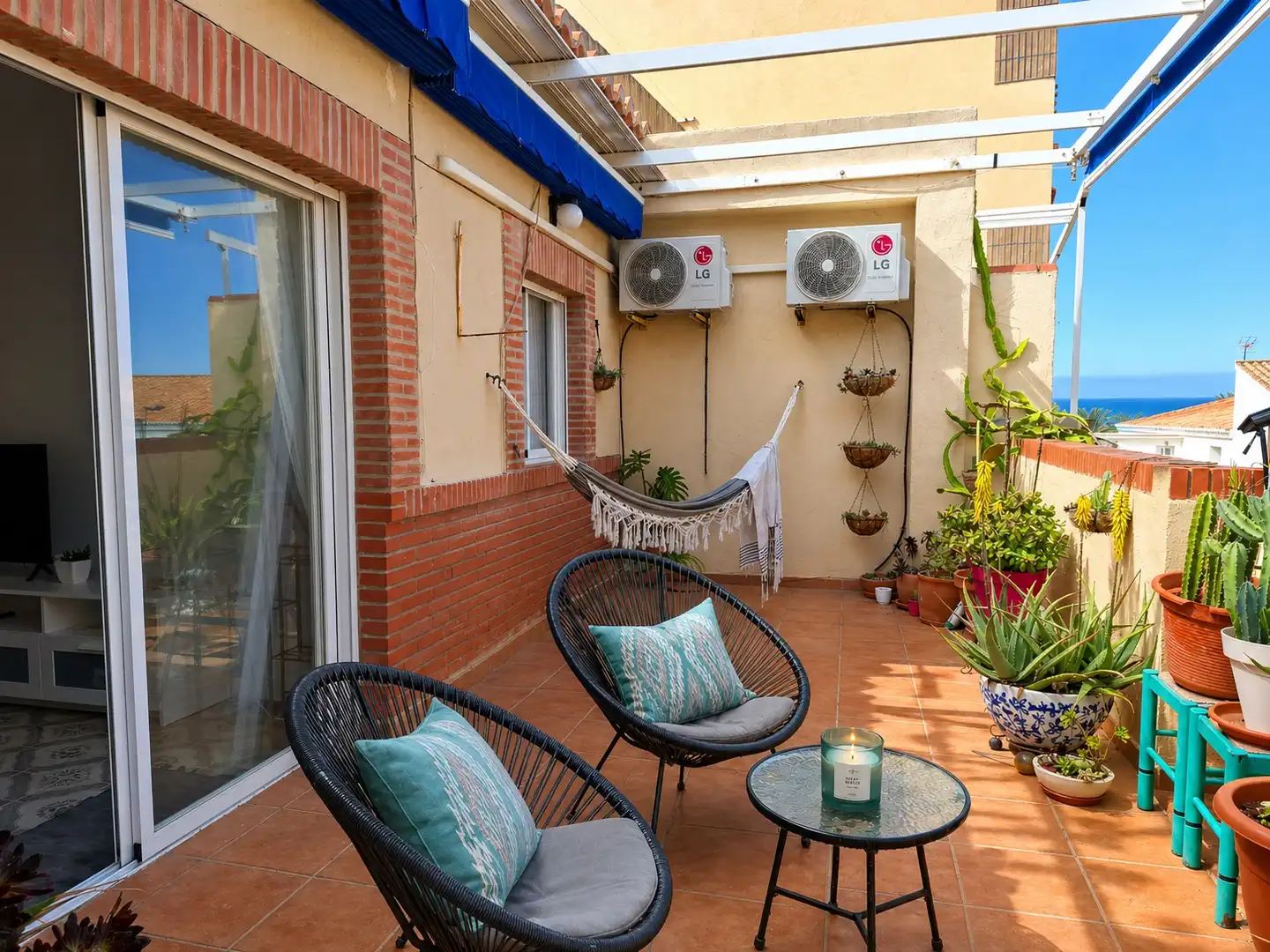 Terrace of Attic for sale in Torrenueva Costa  with Air Conditioner, Terrace and Furnished
