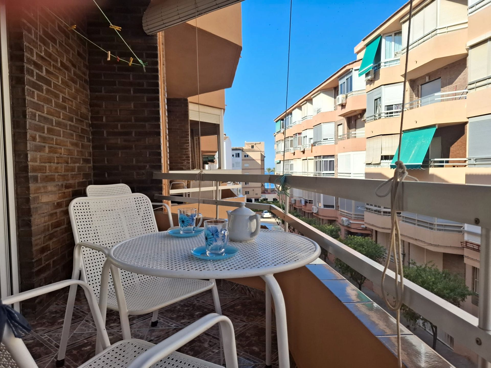 Exterior view of Flat for sale in Torrenueva Costa  with Terrace and Furnished