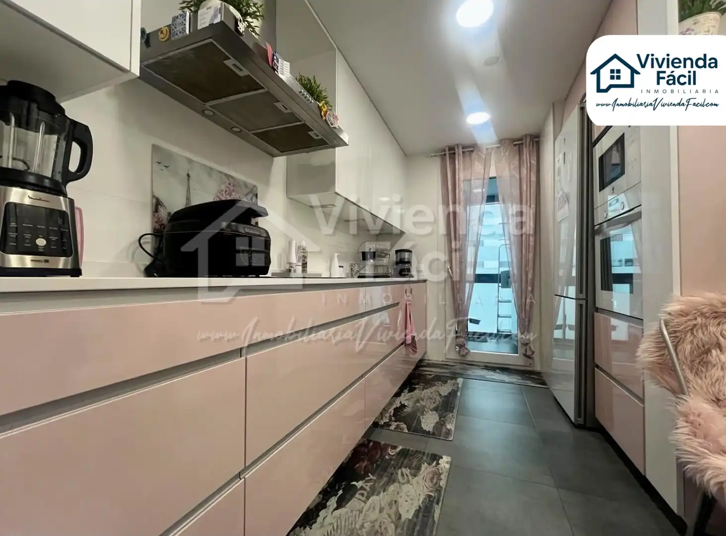 Cocina de Piso en venta en Rivas-Vaciamadrid con Aire acondicionado, Calefacción y Jardín privado