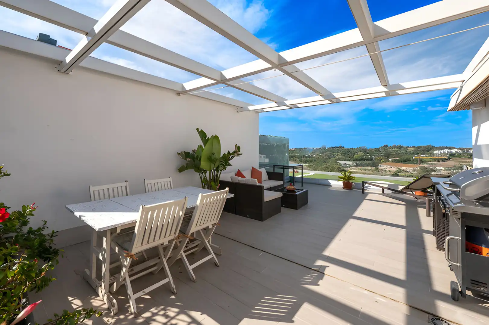 Terrassa de Casa adosada en venda en Estepona amb Aire condicionat, Terrassa i Piscina