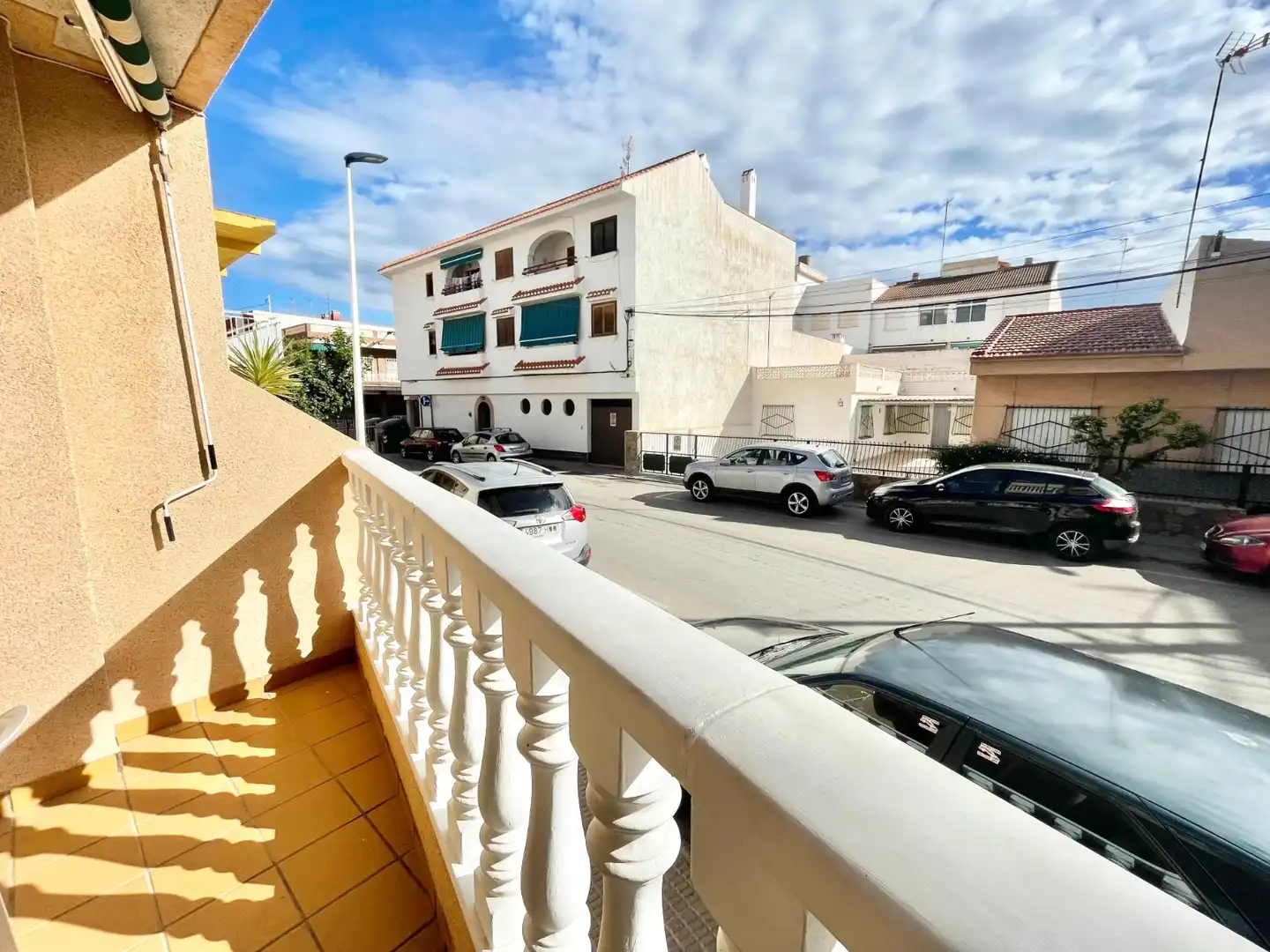 Außenansicht von Haus oder Chalet zur Miete in San Pedro del Pinatar mit Klimaanlage, Heizung und Terrasse