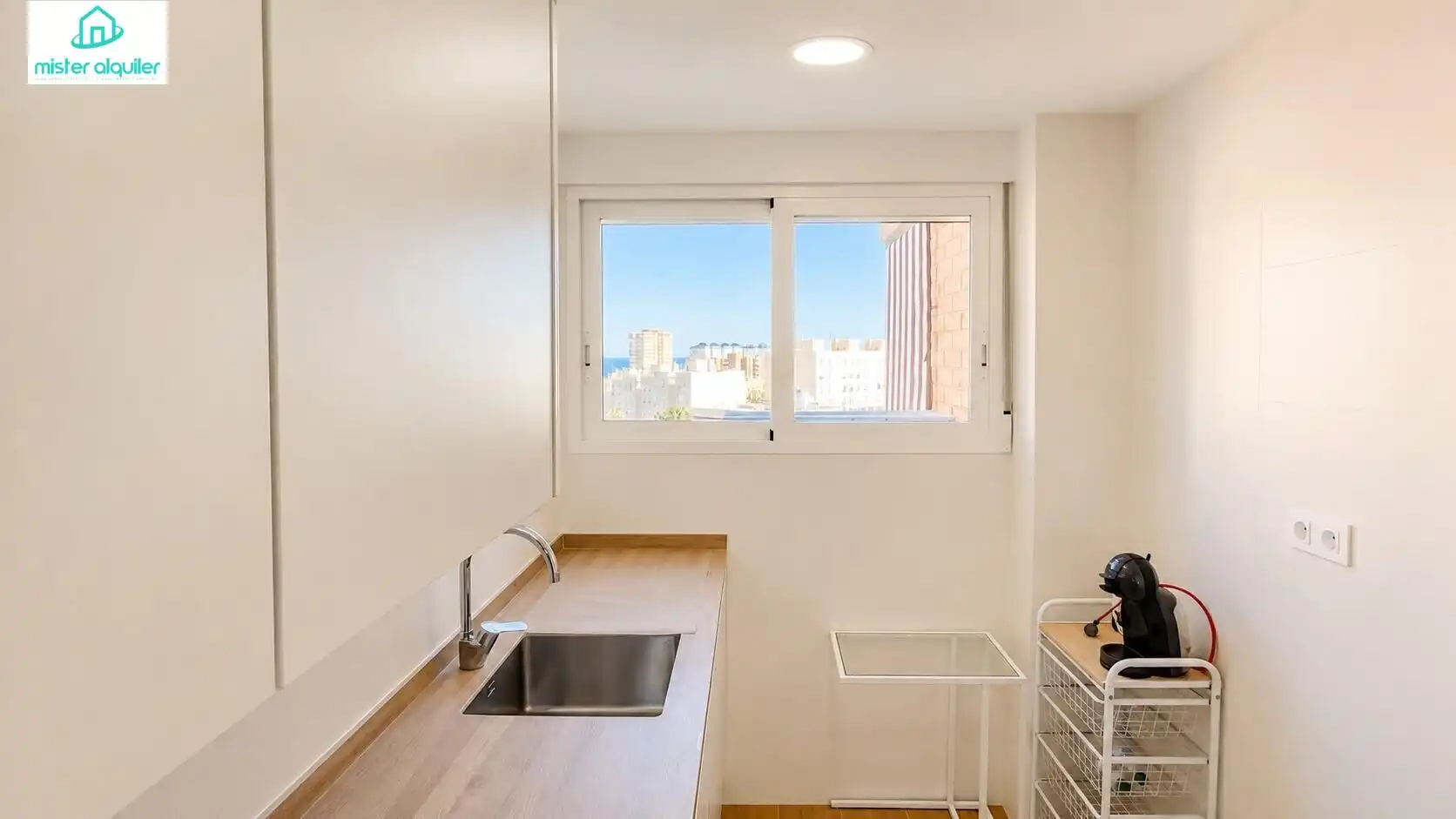 Kitchen of Apartments for rent in El Campello  with Air Conditioner, Heating and Terrace