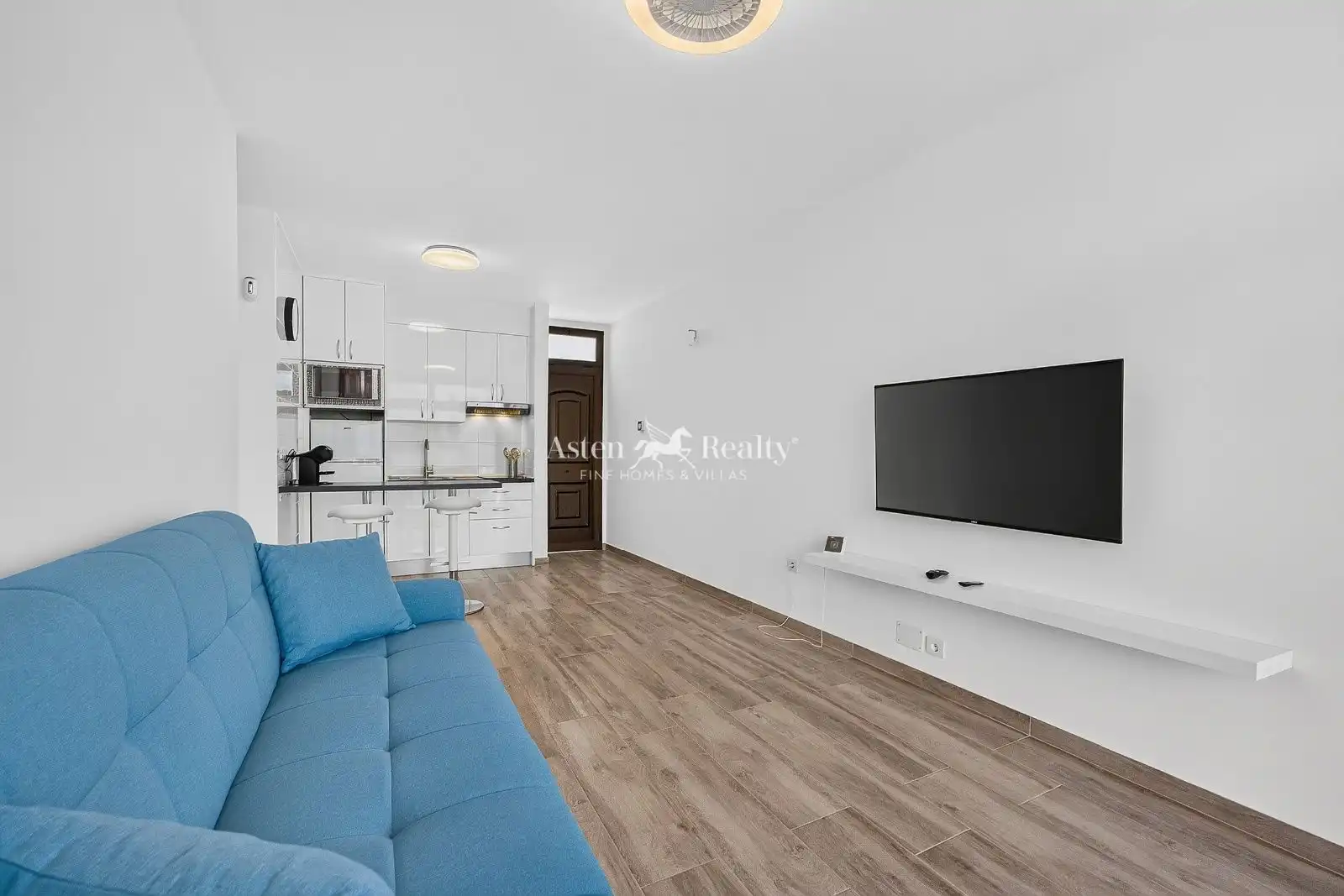 Living room of Flat for sale in Arona  with Terrace, Swimming Pool and Furnished