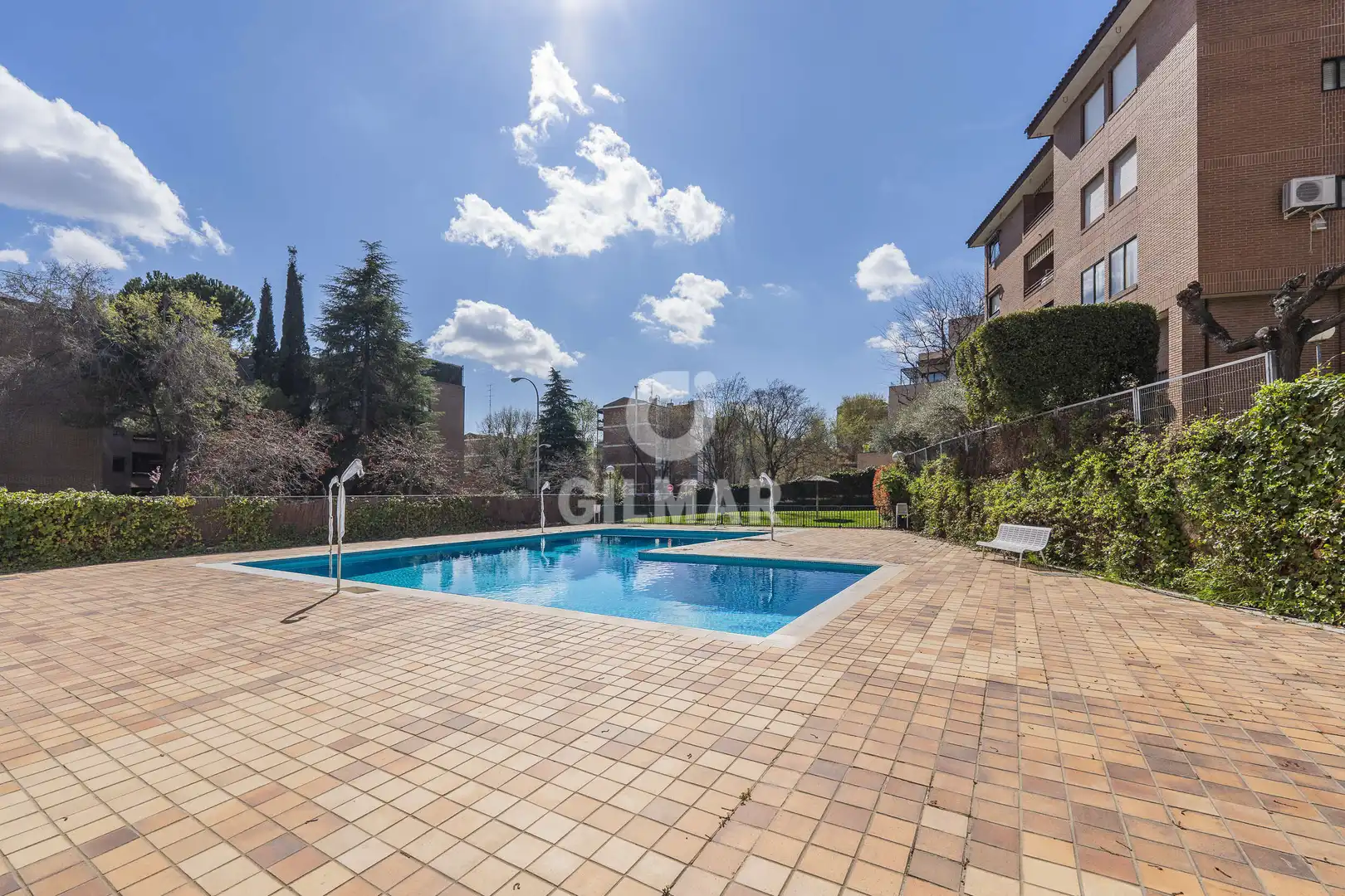 Garden of Flat for sale in Madrid  with Heating, Private garden and Swimming Pool