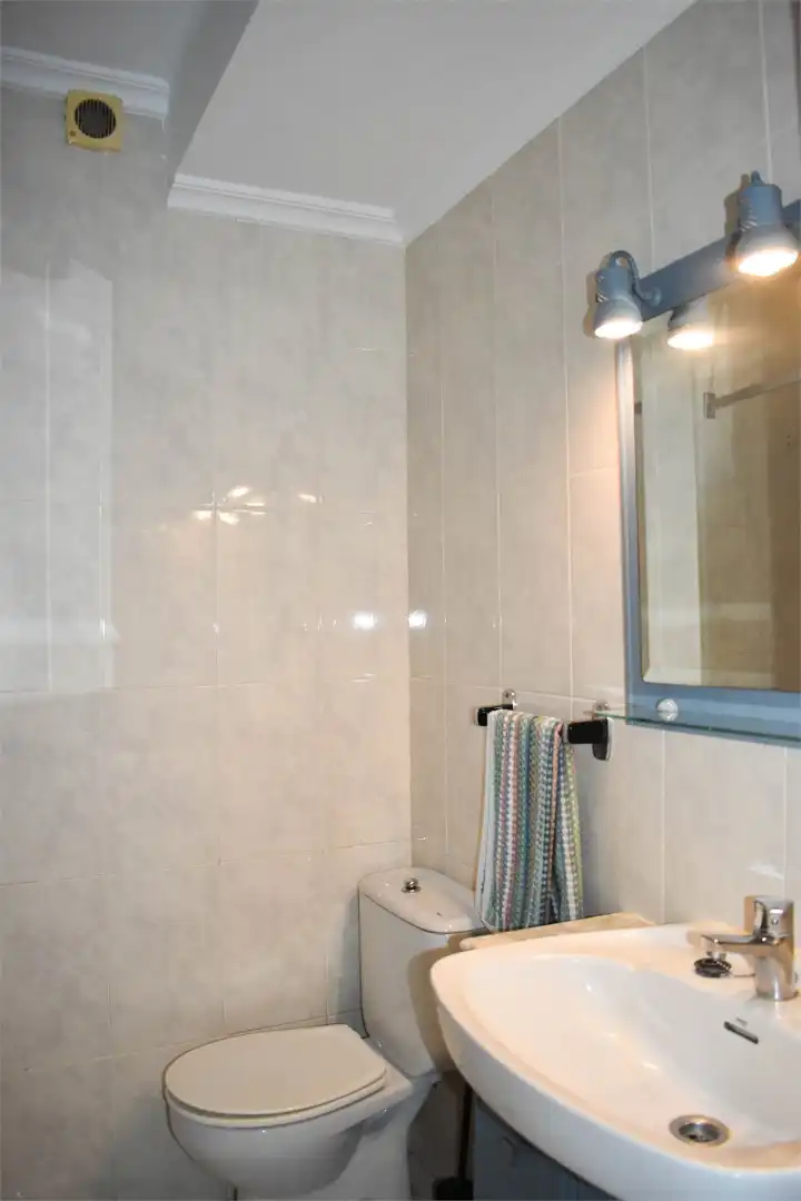 Bathroom of Flat for sale in Vélez-Málaga  with Terrace and Furnished
