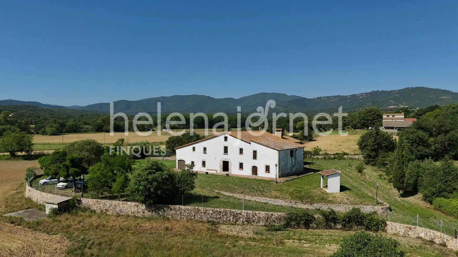 Vista exterior de Finca rústica en venda en Tordera