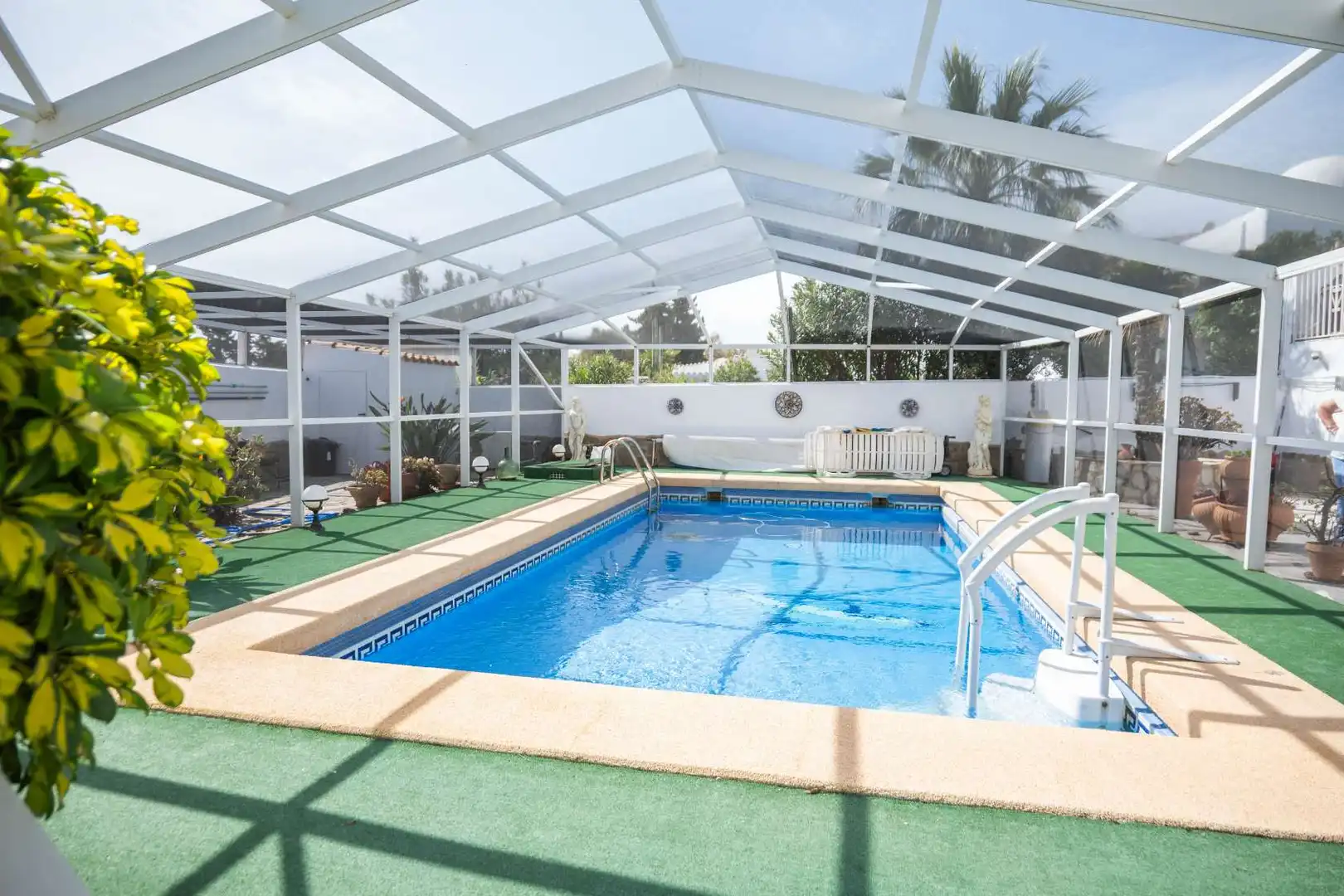 Piscina de Casa o xalet en venda en Mojácar amb Aire condicionat, Calefacció i Jardí privat