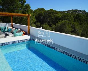 Swimming pool of Flat to rent in Sant Josep de sa Talaia  with Air Conditioner, Heating and Terrace