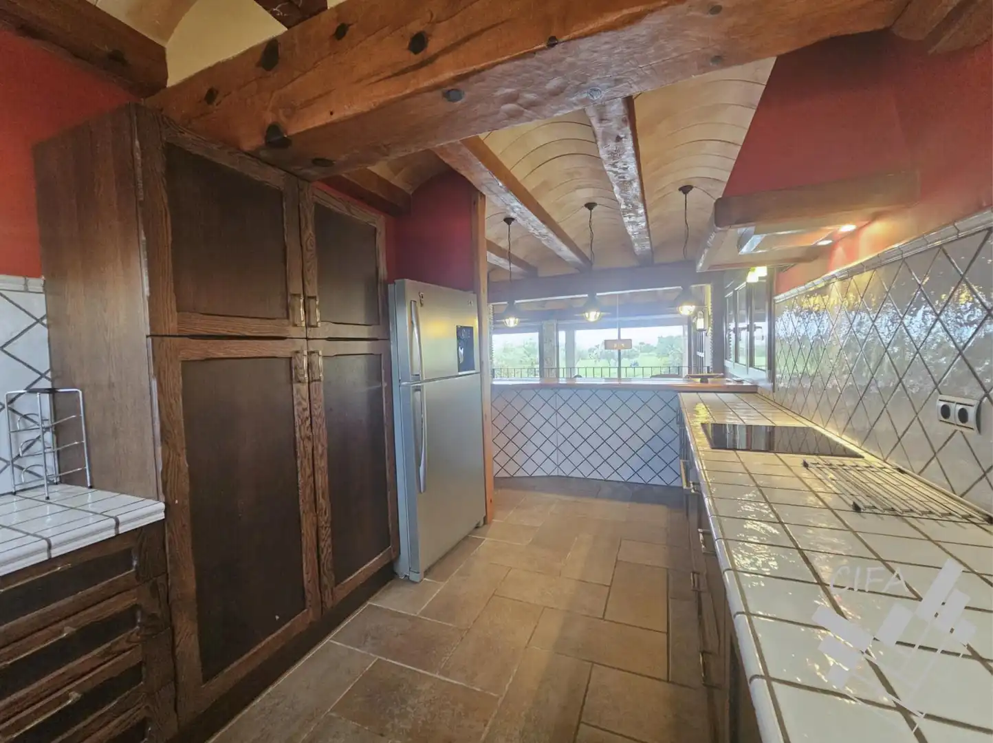 Cocina de Casa o chalet en venta en San Jorge / Sant Jordi con Terraza y Amueblado