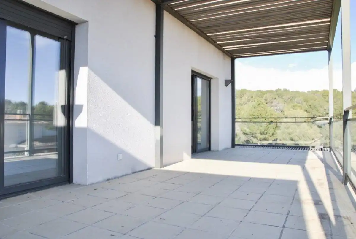 Terrassa de Casa o xalet en venda en Cunit amb Calefacció, Jardí privat i Parquet