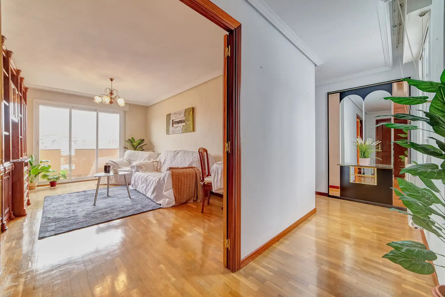 Piso en venta en Burlada / Burlata con Calefacción, Parquet y Terraza