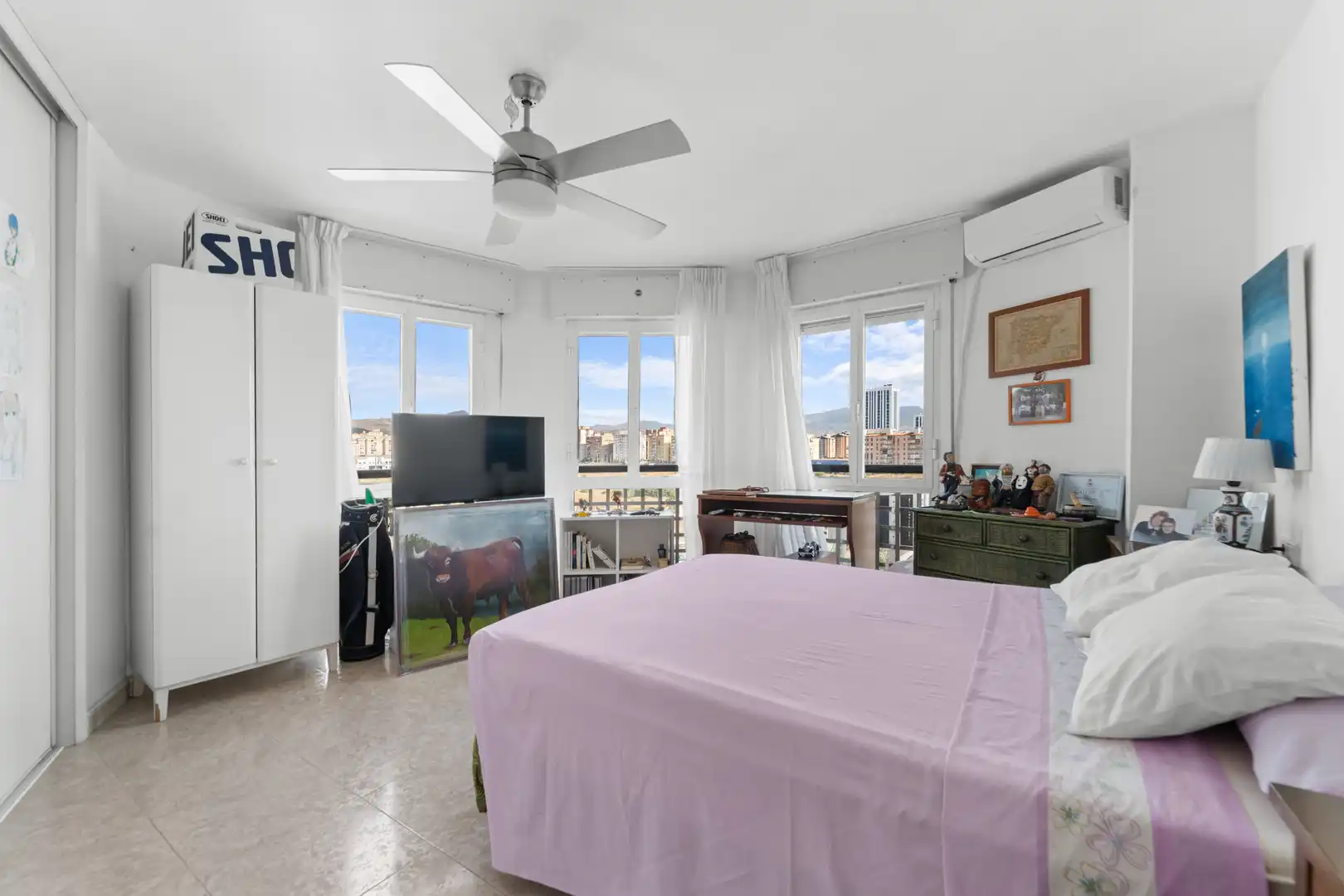 Bedroom of Duplexes for sale in Málaga  with Air Conditioner, Terrace and Storage room