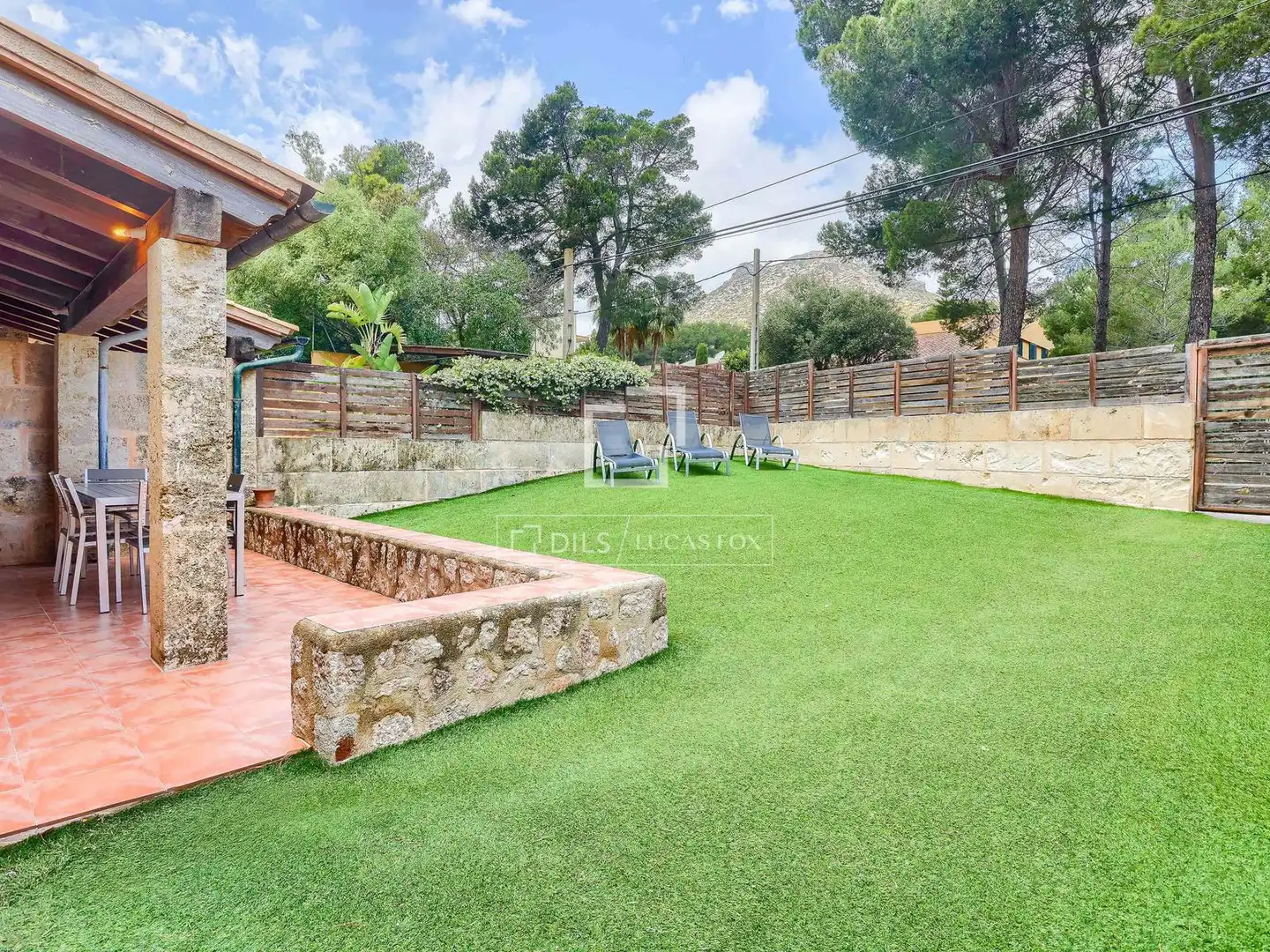 Garden of Houses for sale in Pollença  with Private garden, Terrace and Swimming Pool