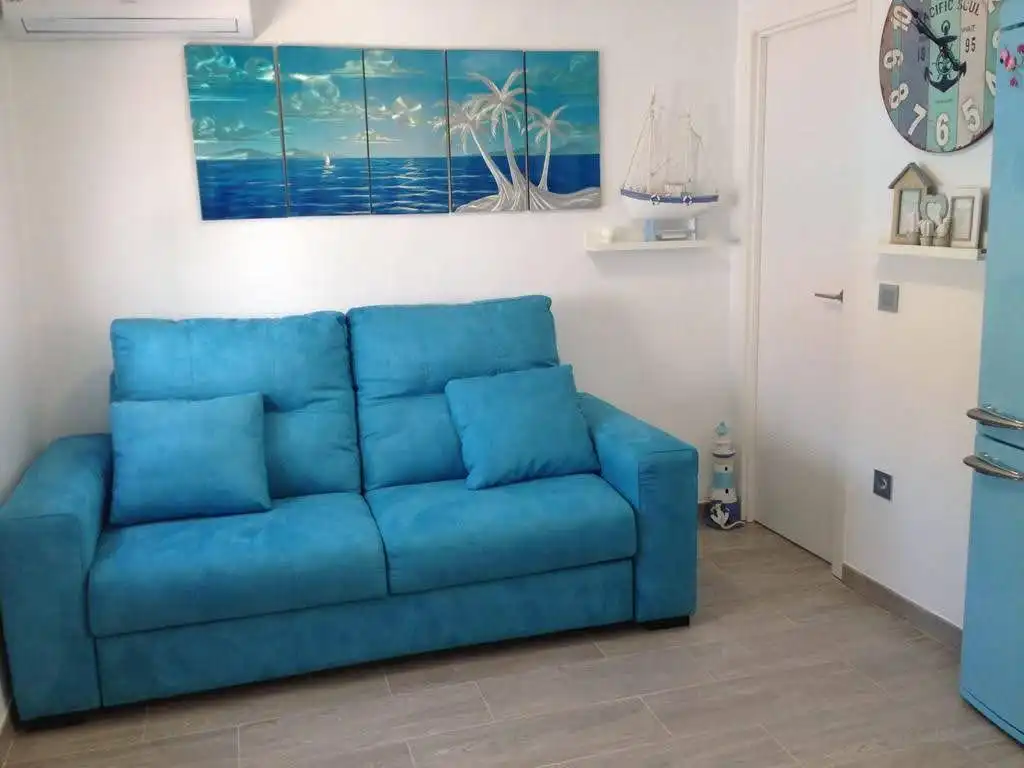 Sala d'estar de Casa o xalet en venda en Vinaròs amb Aire condicionat, Terrassa i Traster