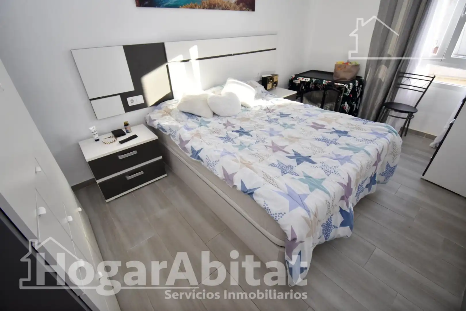 Bedroom of Flat for sale in Vila-real  with Air Conditioner, Heating and Furnished