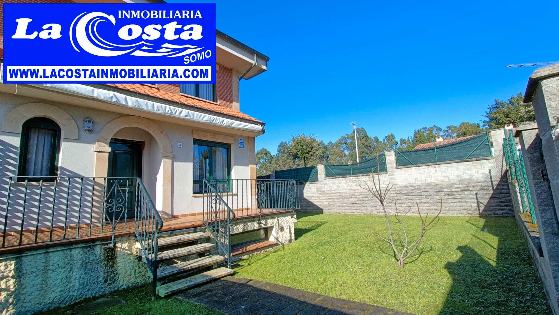 Exterior view of Single-family semi-detached for sale in Ribamontán al Mar  with Heating, Private garden and Terrace