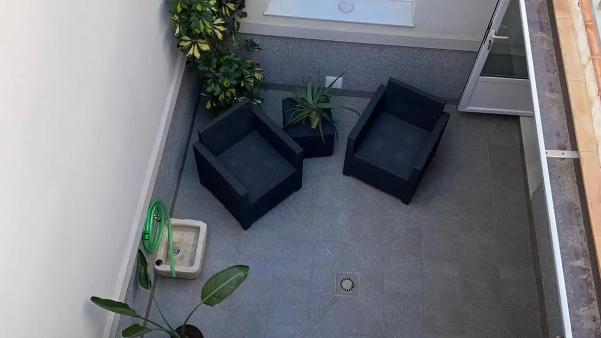 Terraza de Casa o chalet en venta en Marchena con Jardín privado