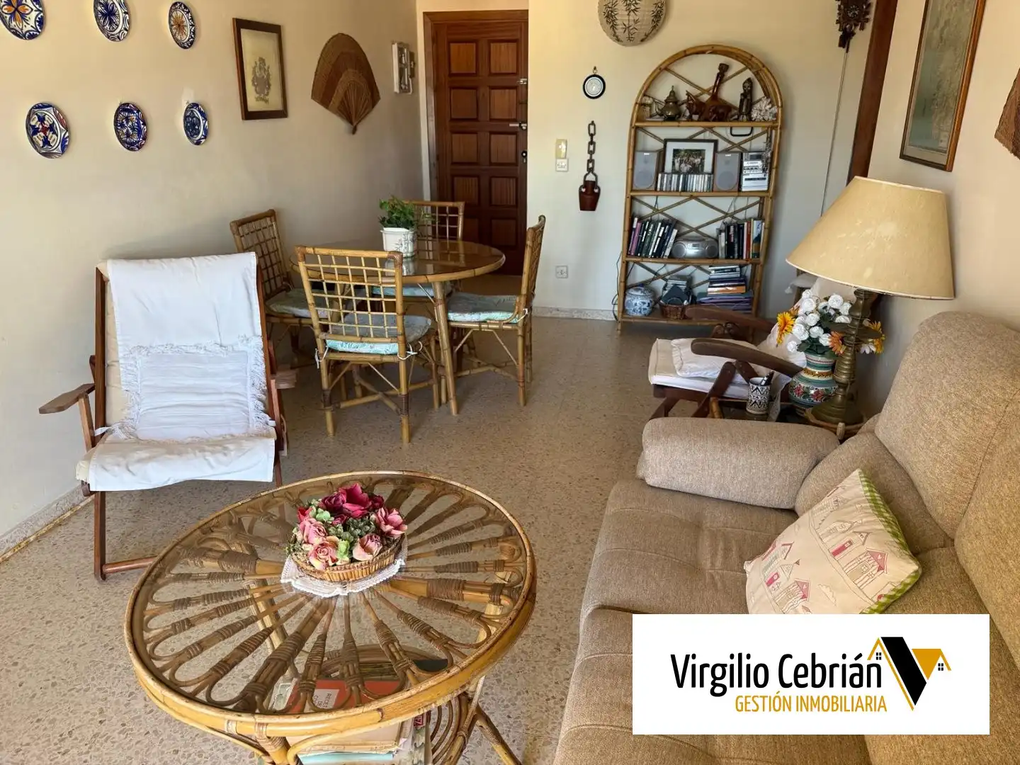 Sala de estar de Piso en venta en Chipiona con Terraza