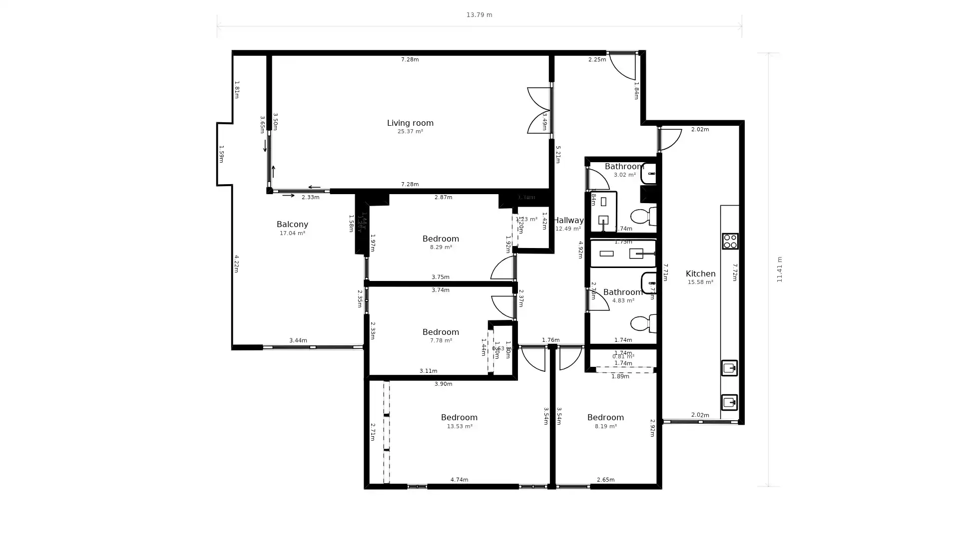 Apartamento de alquiler en Canet d'En Berenguer