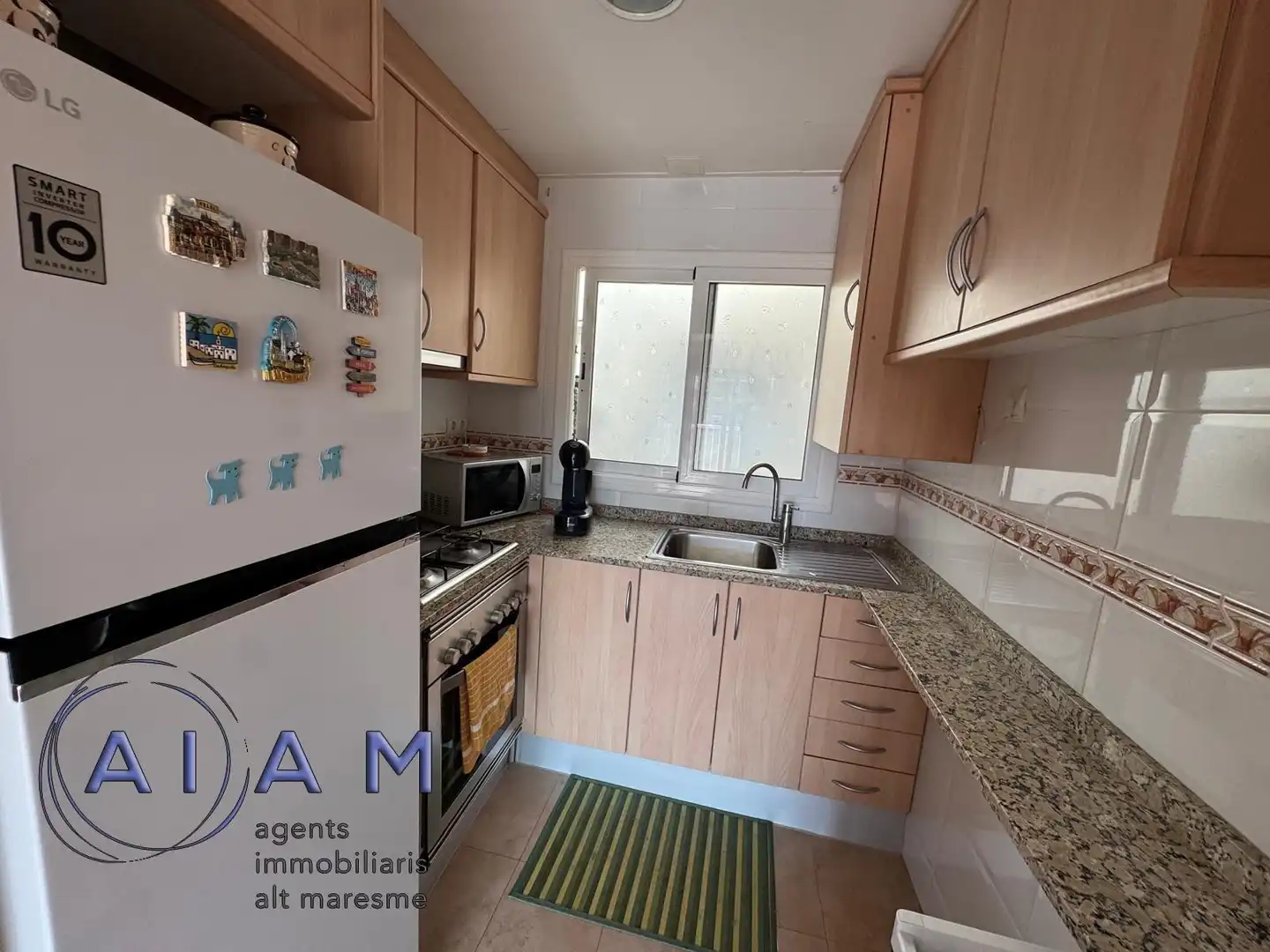 Kitchen of Flat for sale in Pineda de Mar  with Air Conditioner, Heating and Parquet flooring