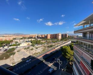Vista exterior de Pis en venda en Alicante / Alacant amb Aire condicionat, Calefacció i Jardí privat