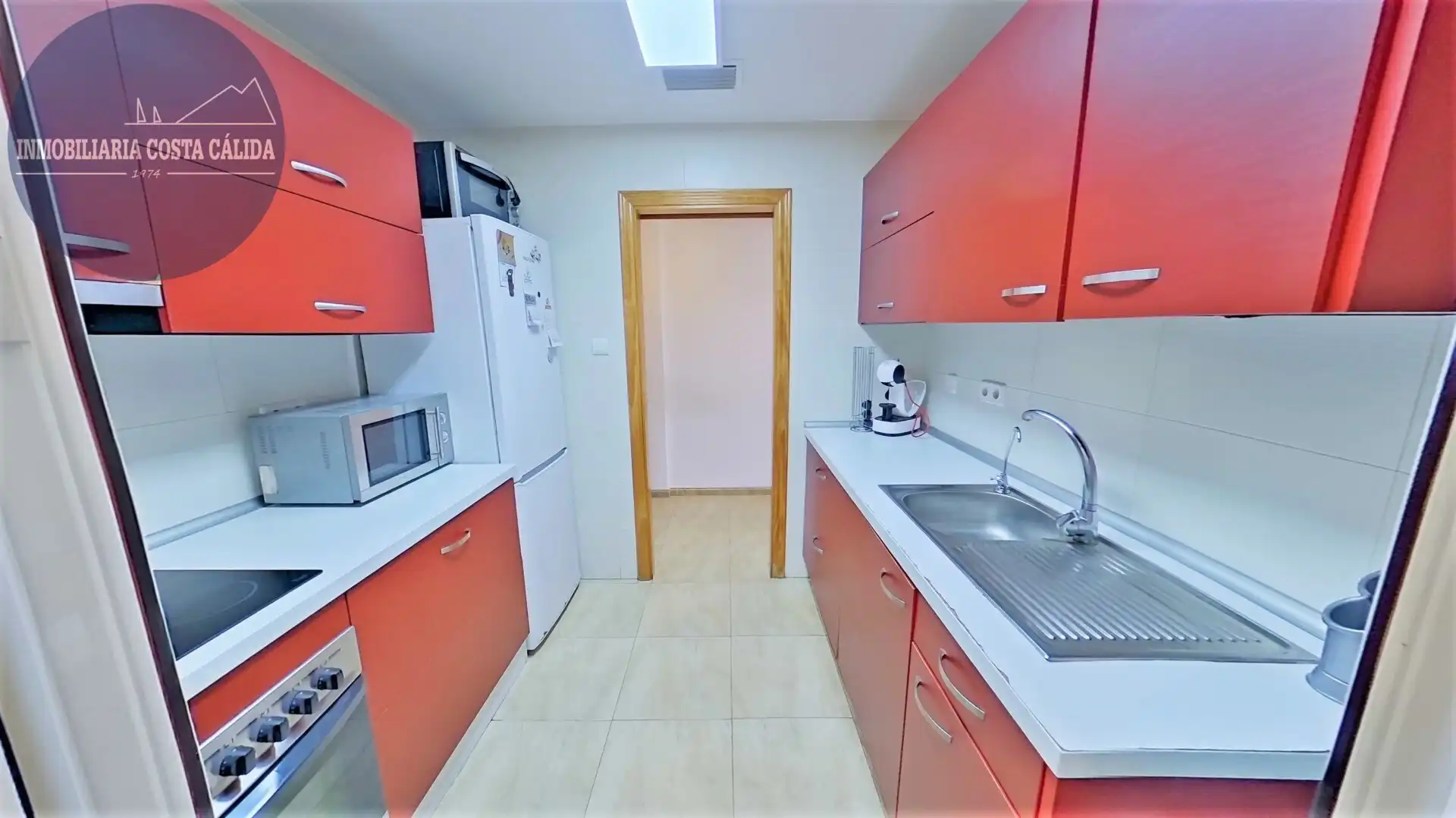 Cocina de Apartamento en venta en Águilas con Aire acondicionado, Calefacción y Terraza