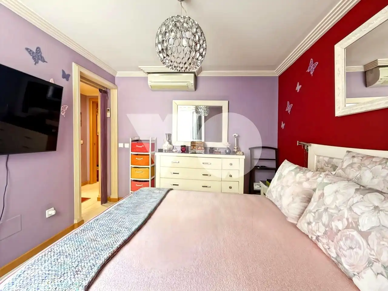 Bedroom of Flat for sale in Madrid  with Air Conditioner, Heating and Terrace